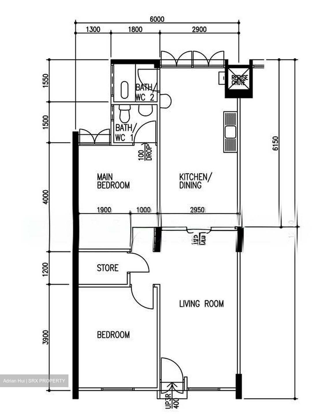 Blk 570 Cheng San Court (Ang Mo Kio), HDB 3 Rooms #565542251